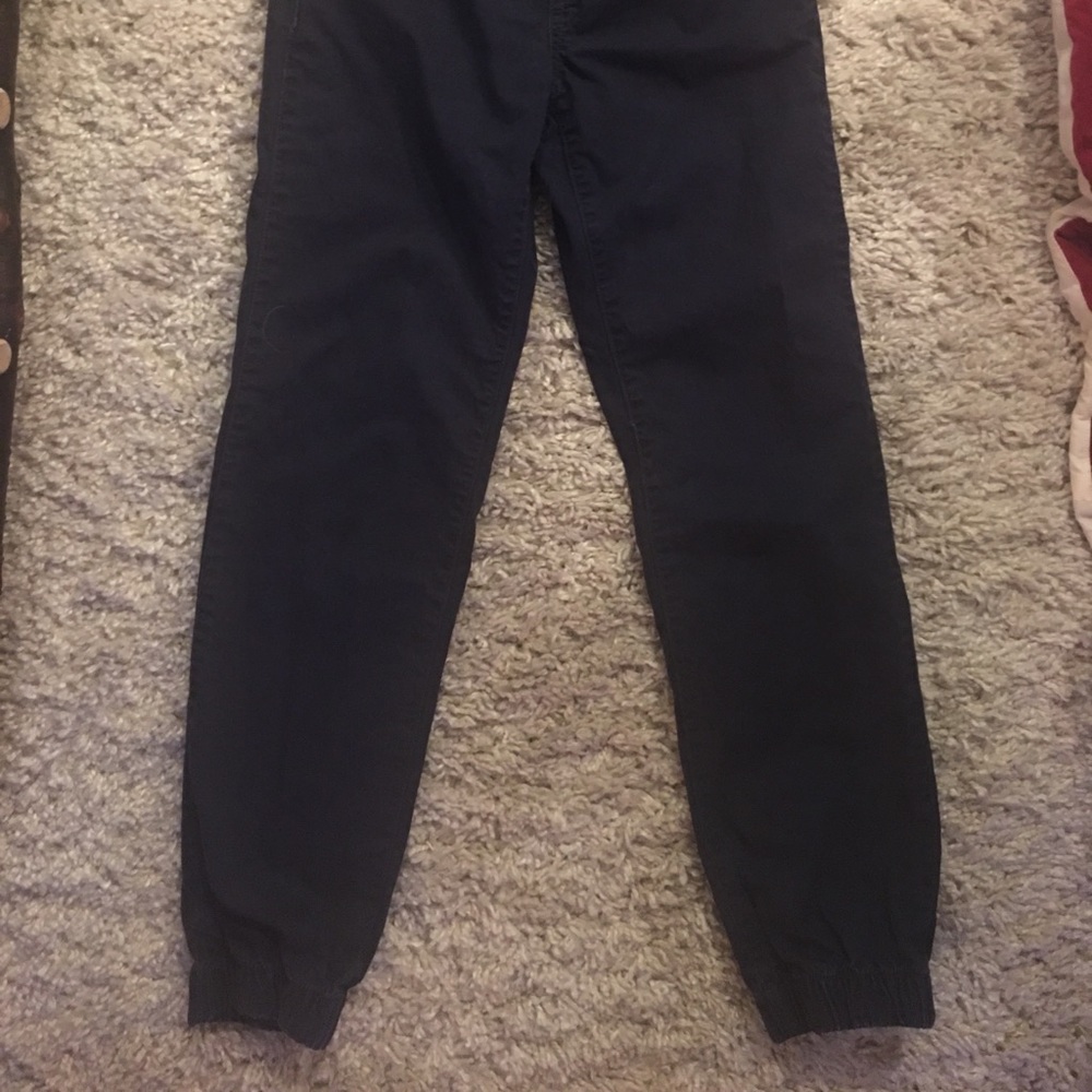 Dark blue gap joggers